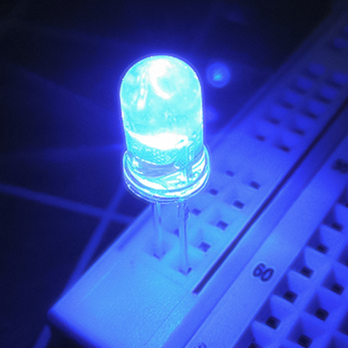 Fotografia de um simples circuito fade in e out