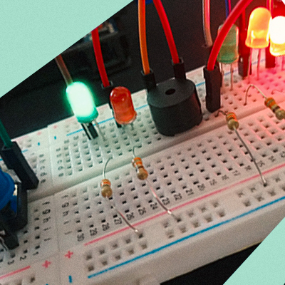 Imagem ilustrativa de um circuito super semáfaro