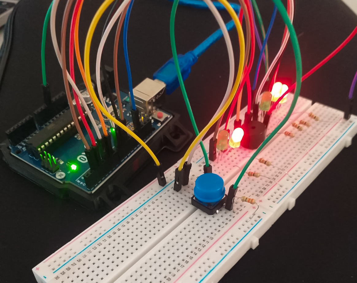 Foto do circuito completo