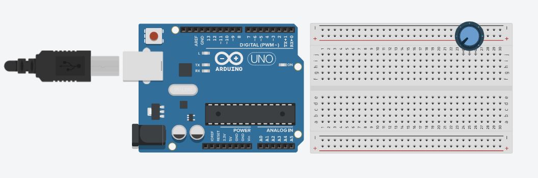 Print do tinkercad - passo 1