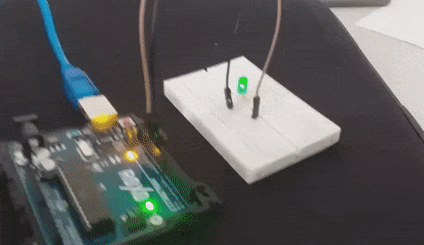 Gif do circuito super semáfaro funcionando